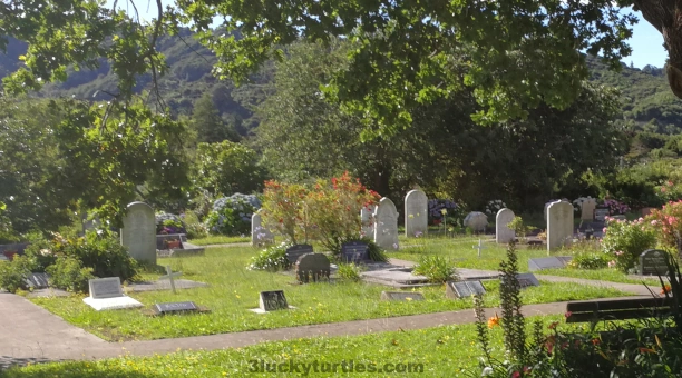 Image for post Example of a well-kept cemetery.