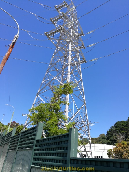 Image for post A pylon near Central Park in Wellington.