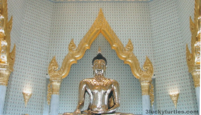 Image for post A Buddha statue in a temple in Bangkok, Thailand.