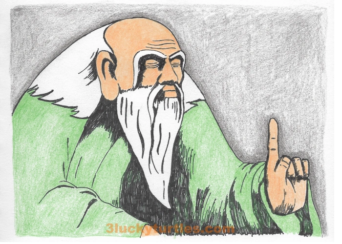 A re-imagination of Laozi's appearance. Image for post A re-imagination of Laozi's appearance.