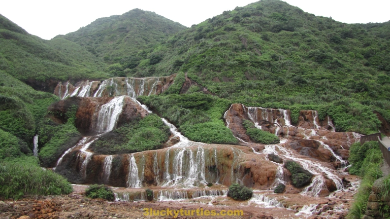Image for post A waterfall in Jinguashi, Taipei City.